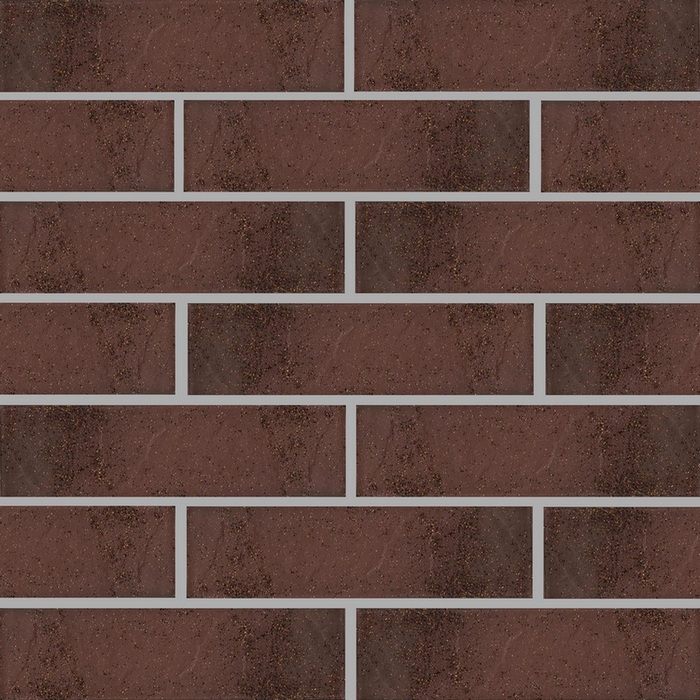 Фасадная клинкерная плитка Semir brown struktur, Paradyz