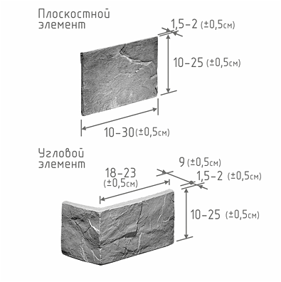 Искусственный камень KAMROCK Коллекция "Византийский дворец" 02920